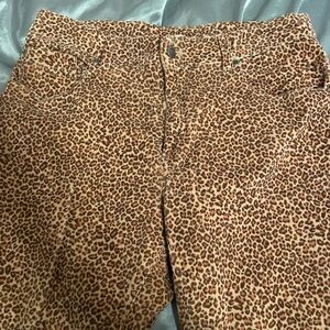 Leopard Print Pants